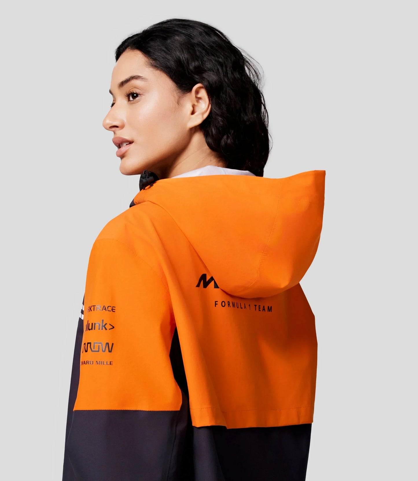 Unisex Official McLaren Teamwear Lightweight Rain Jacket Formula 1 - Koti Apparels