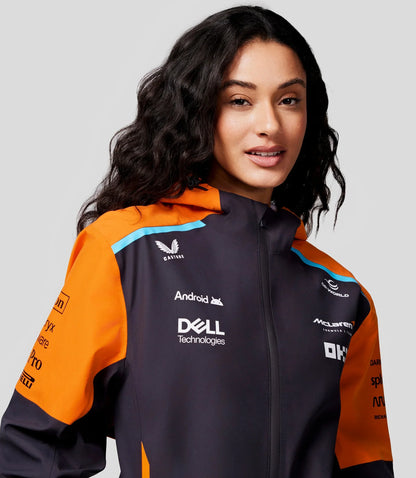 Unisex Official McLaren Teamwear Lightweight Rain Jacket Formula 1 - Koti Apparels