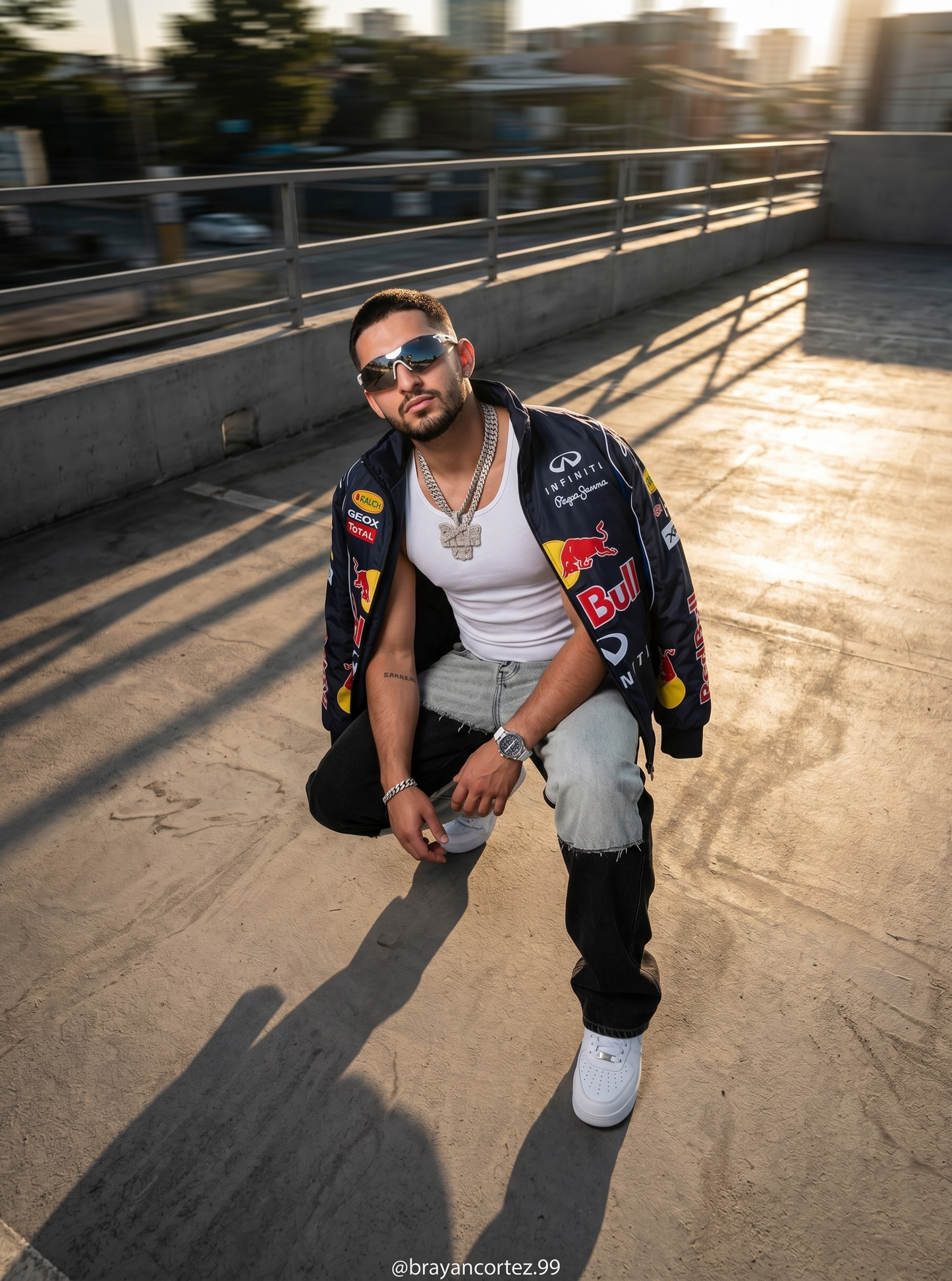Embroidered Red Bull Jacket – Koti Apparels Pakistan