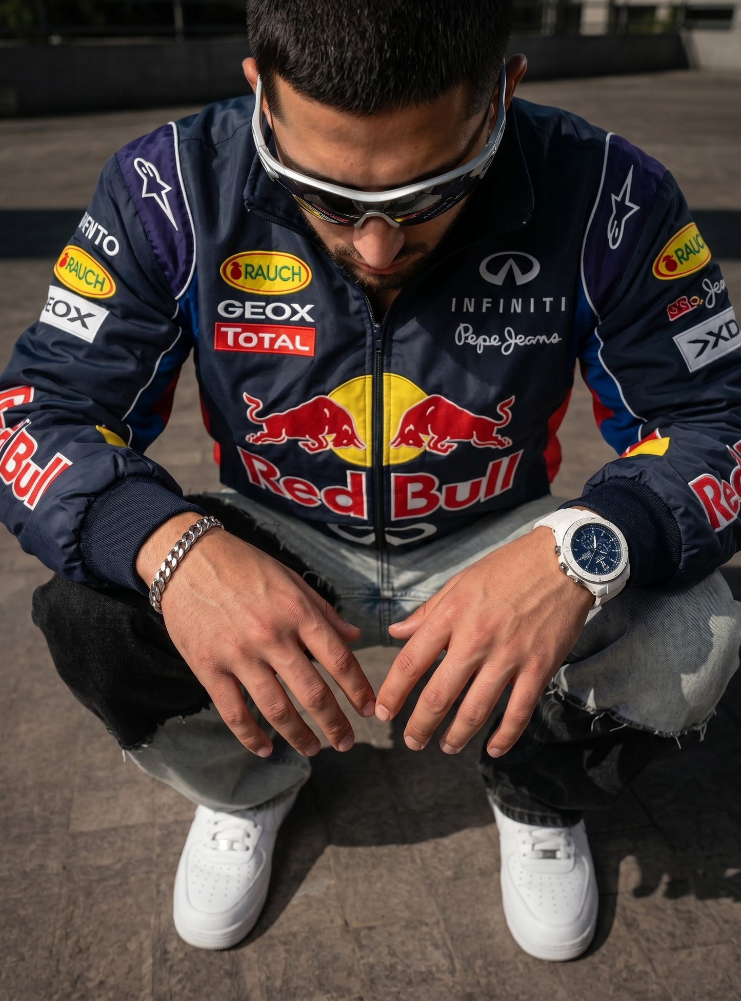 Embroidered Red Bull Jacket – Koti Apparels Pakistan
