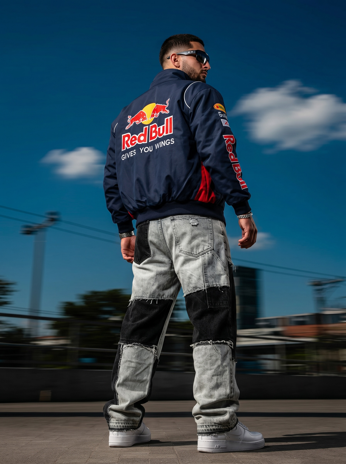 Embroidered Red Bull Jacket – Koti Apparels Pakistan